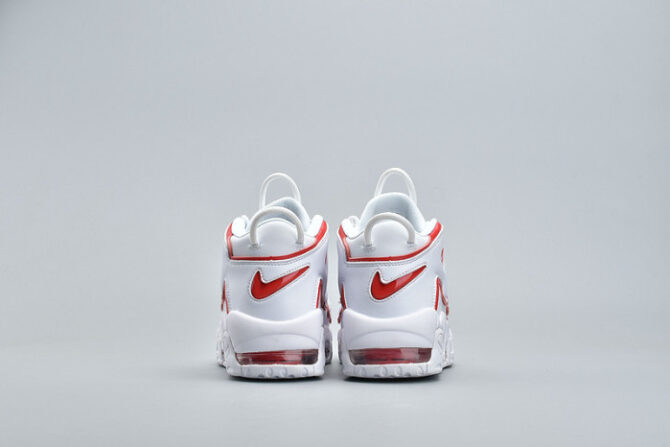 Air More Uptempo White Varsity Red Outline 921948-102 - Image 7
