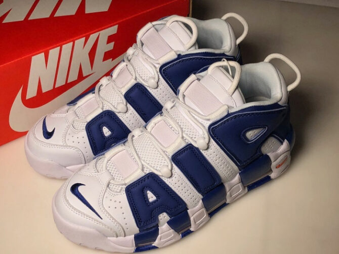 Nike Air More Uptempo Knicks 921948-101 - Image 9