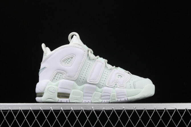 NIKE AIR MORE UPTEMPO “BARELY GREEN” 917593-300 - Image 9