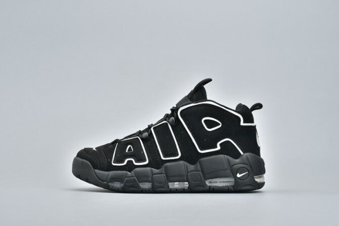 Nike Air More Uptempo OG Black and White 414962-002