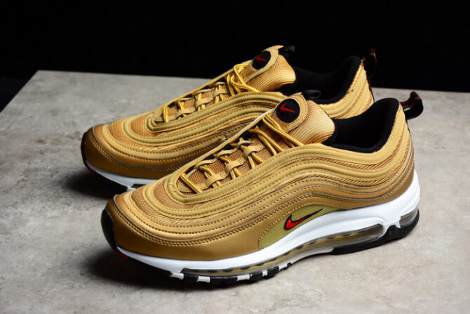 NIKE AIR MAX 97 OG QS METALLIC GOLD 884421-700 - Image 5