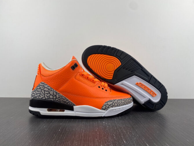 Air Jordan 3 Retro "Orange" AJ3 CT8532-801 - Image 3