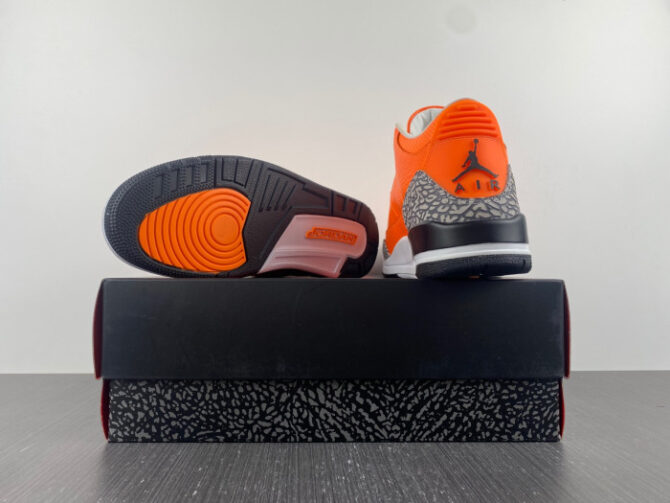 Air Jordan 3 Retro "Orange" AJ3 CT8532-801 - Image 4