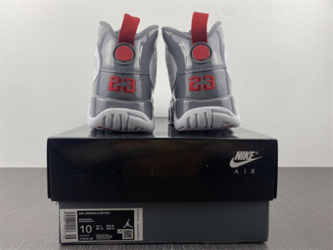 Jordan 9 Retro Fire Red CT8019-162 - Image 2