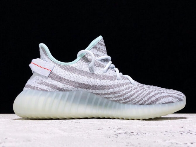 Adidas Yeezy Boost 350 V2 Blue Tint B37571 - Image 8