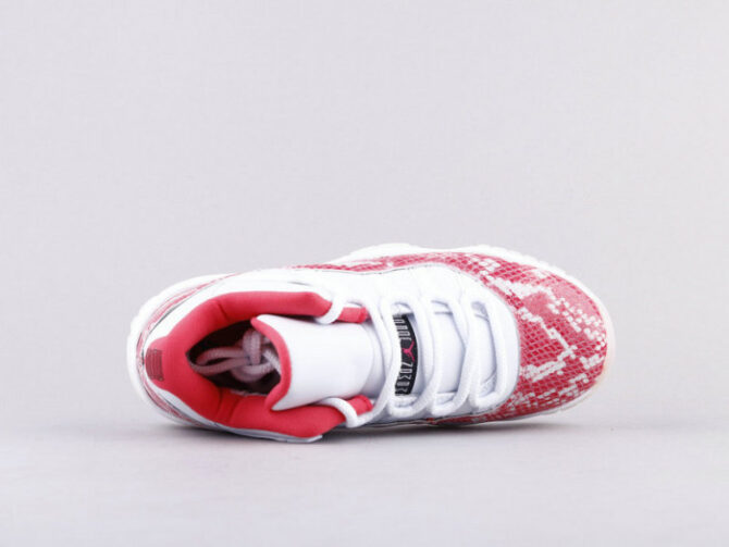 Air Jordan 11 Retro Low "Pink Snakeskin" AH7860 106 - Image 7