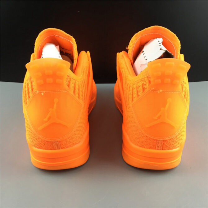 AIR JORDAN 4 FLYKNIT “TOTAL ORANGE” AQ3559-800 - Image 3