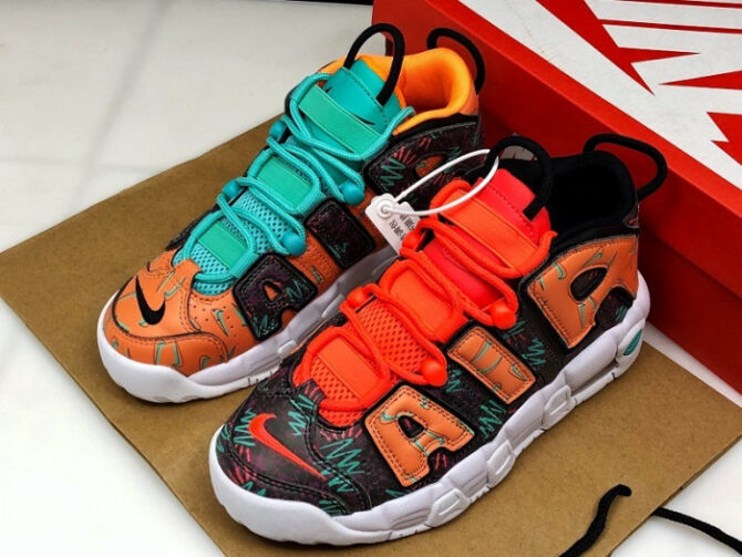 NIKE AIR MORE UPTEMPO “WHAT THE 90S” AT3408-800 - Image 8