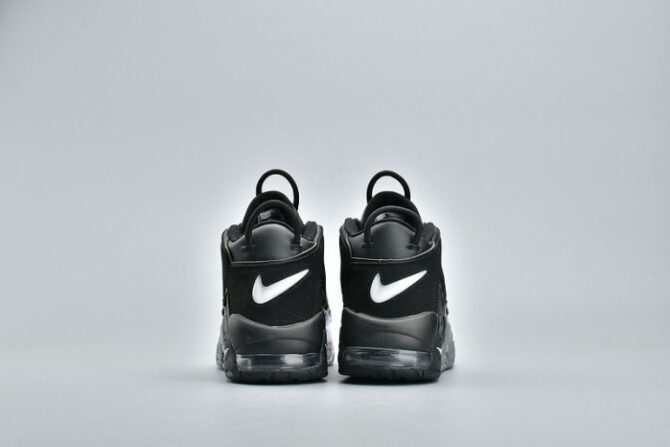 Nike Air More Uptempo Tri-Color Black White Grey 921948-002 - Image 5