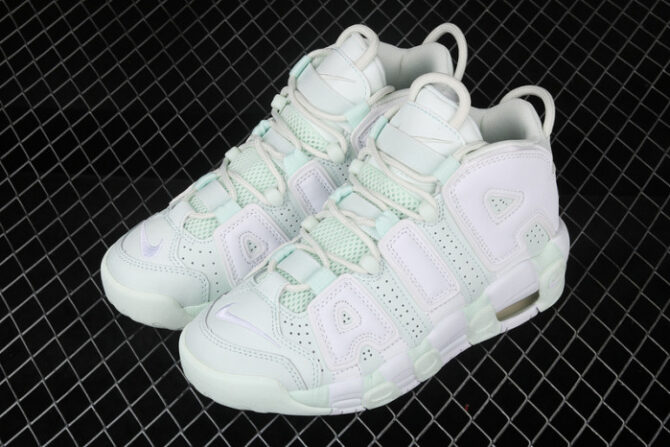 NIKE AIR MORE UPTEMPO “BARELY GREEN” 917593-300 - Image 8