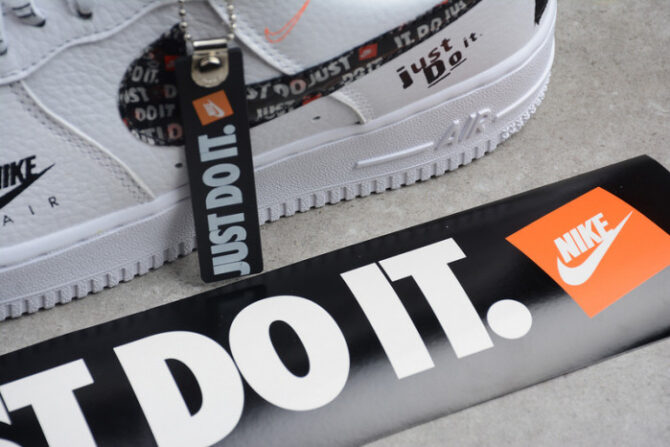 Air Force 1 Low Just Do It Pack White/Black AR7719-100 - Image 4