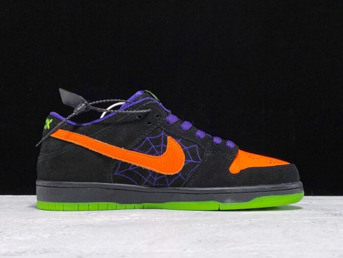 Nike SB Dunk Low Night of Mischief Halloween BQ6817-006 - Image 3