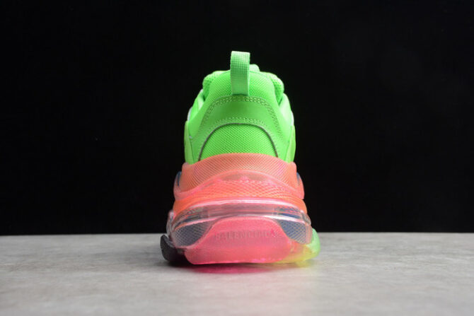 BLCG Sneaker Triple.s.Gomma Vert-Rainbow Noir - Image 6