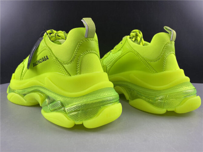 BLCG Sneaker Triple.s.Gomma Fluorescent green 541624 W2FF1 3720 - Image 5