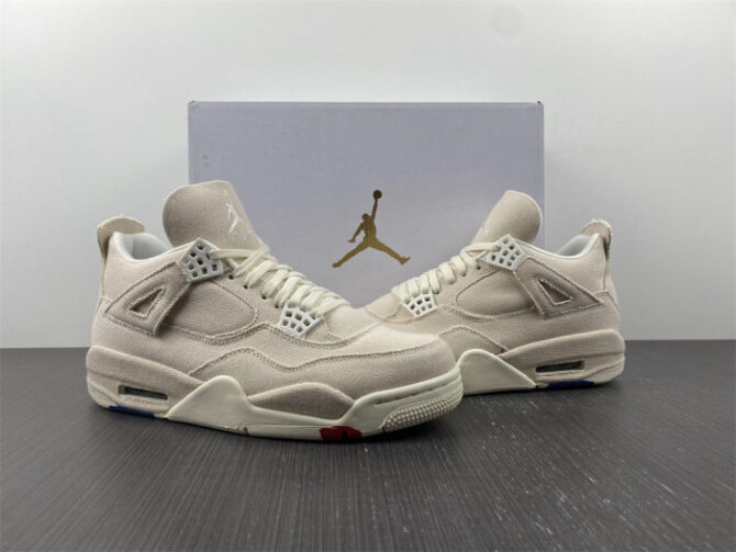 Jordan 4 Retro Blank Canvas (W) DQ4909-100 - Image 9