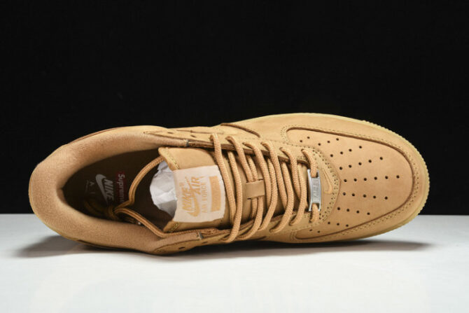 Nike Air Force 1 Low SP Supreme Wheat DN1555-200 - Image 4