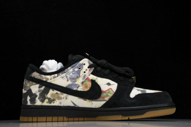 Nike SB Dunk Low Supreme Rammellzee FD8778-001 - Image 5