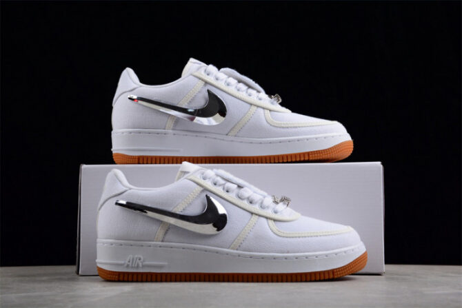 Nike Air Force 1 Low Travis Scott (AF100) AQ4211-100 - Image 4