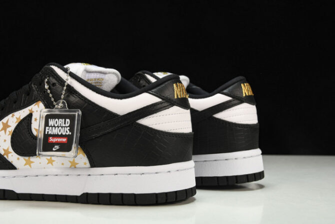 Nike SB Dunk Low Supreme Stars Black DH3228-102 - Image 5