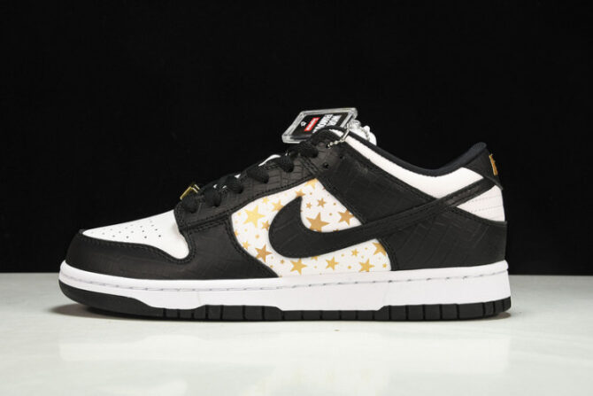 Nike SB Dunk Low Supreme Stars Black DH3228-102