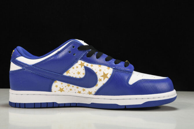 Nike SB Dunk Low Supreme Stars Hyper Royal DH3228-100 - Image 4