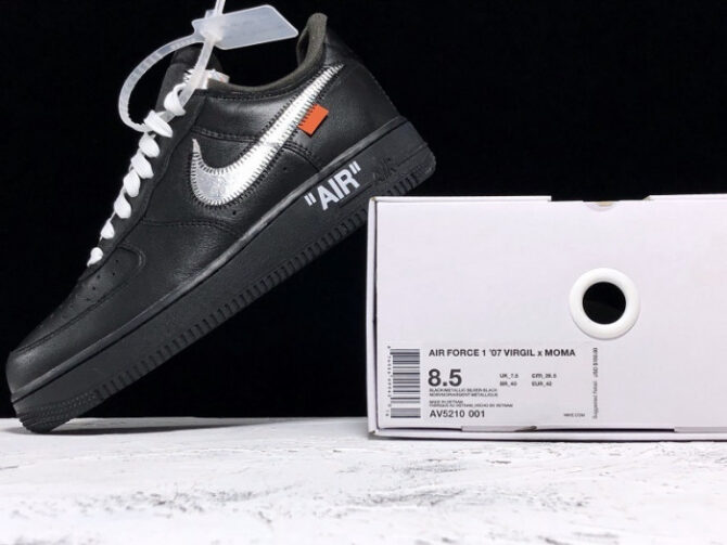 Nike Air Force 1 Low '07 Off-White MoMA AV5210-001 - Image 8