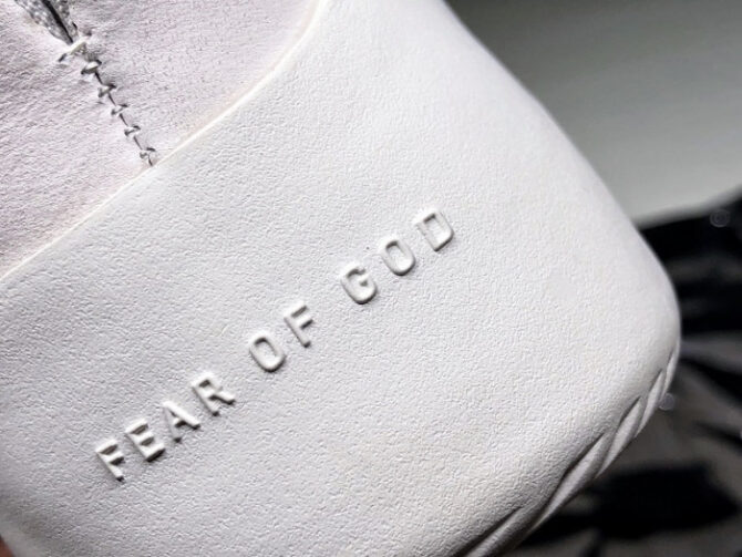 Nike Air Fear of God 1 SA Light Bone Black AT9915-002 - Image 7