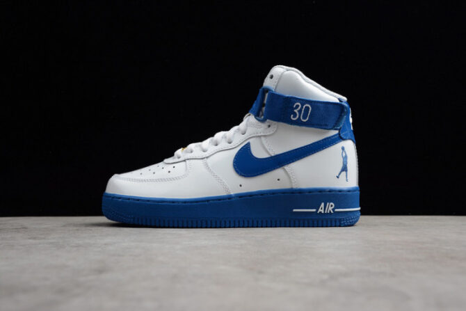 NIKE AIR FORCE 1 HIGH SHEED RUDE AWAKENING WHITE ROYAL AQ4229-100