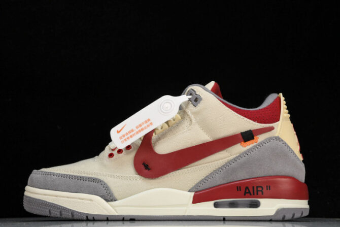 Air Jordan 3 x OFF-WHITE DH7139-100 - Image 7