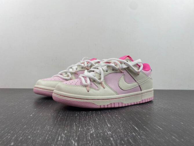 Jordan 1 Low white pink DH9765-200 - Image 2