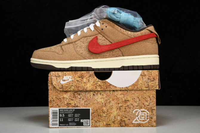 Nike Dunk Low SP CLOT Cork FN0317-121 - Image 3