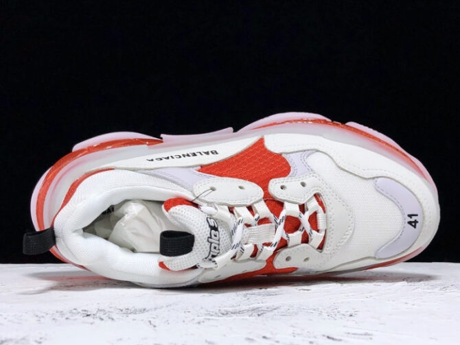 BLCG Sneaker Triple.s.Gomma White-Red-Grey - Image 2