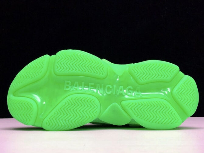 BLCG Sneaker Triple.s.Gomma "Neon Green"541624 W09OL 3801 - Image 7