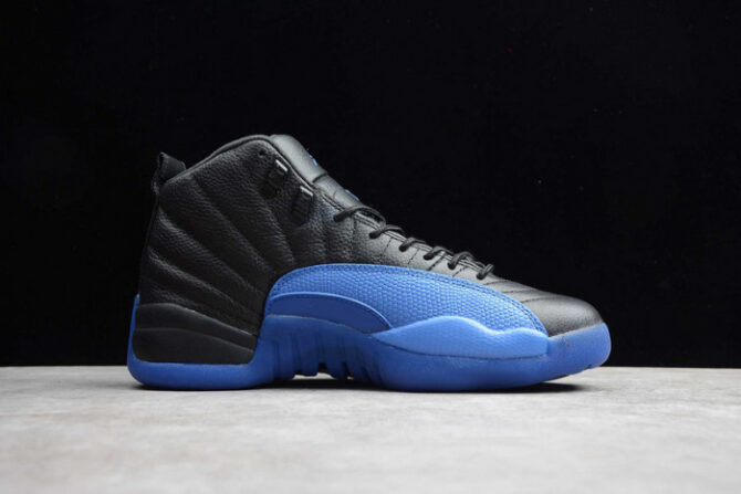 Jordan 12 Retro Black Game Royal 130690-014 - Image 2