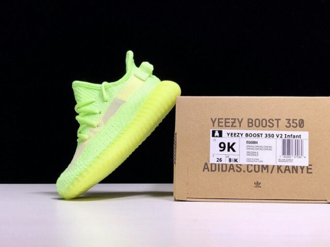 Adidas Yeezy Boost 350 V2 Glow EG5293 Kids - Image 6