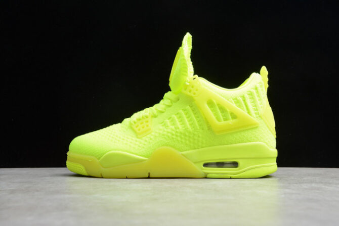 Jordan 4 Retro Flyknit Volt AQ3559-700