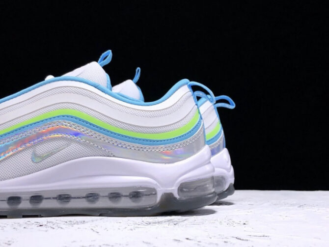 Air Max 97 UL 17 SE White Hologram Blue Women Running BV6670-101 - Image 3