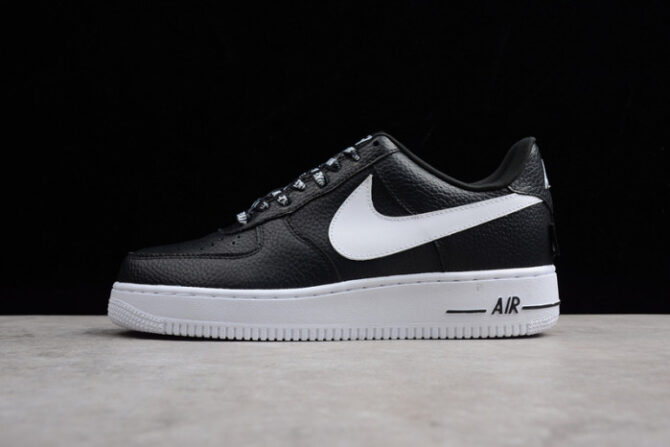 NIKE AIR FORCE 1 '07 LV8 823511-007 NBA PACK BLACK/WHITE 823511-007