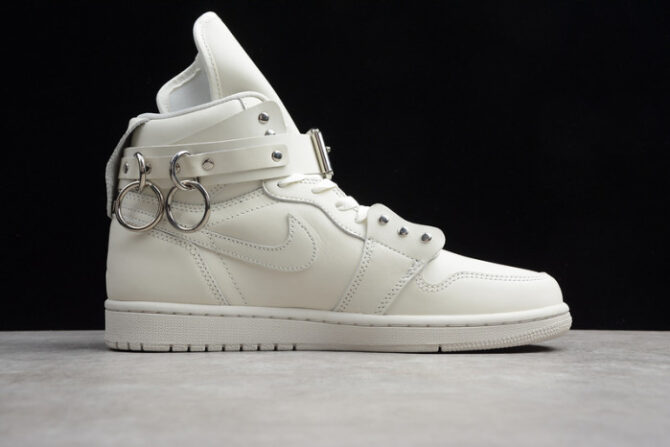 Air Jordan 1 Retro High Comme des Garcons White CN5738-001 - Image 8