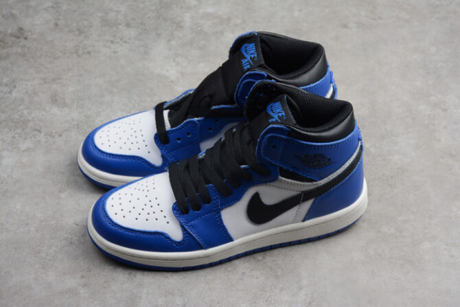 Kids Air Jordan 1 Retro High OG 'Game Royal' 555088 403 - Image 6