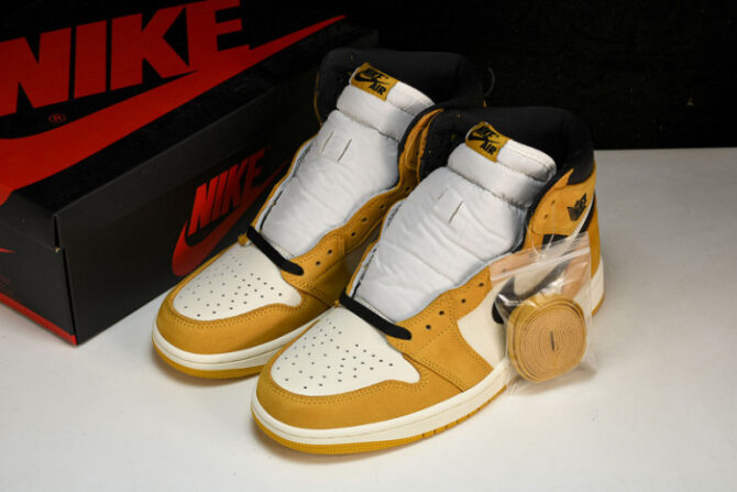 Jordan 1 Retro High Yellow Ochre 555088-109 - Image 3
