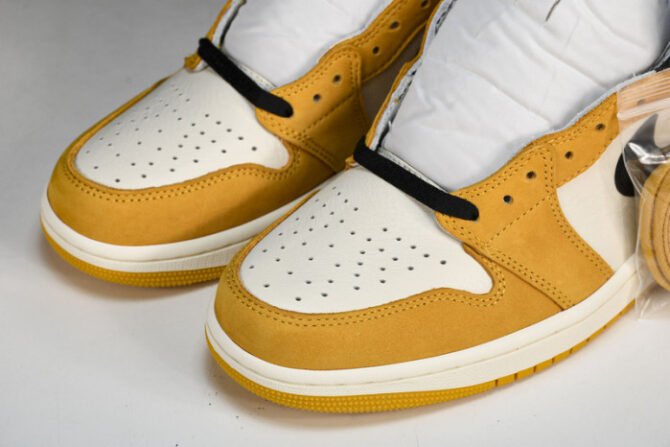 Jordan 1 Retro High Yellow Ochre 555088-109 - Image 2