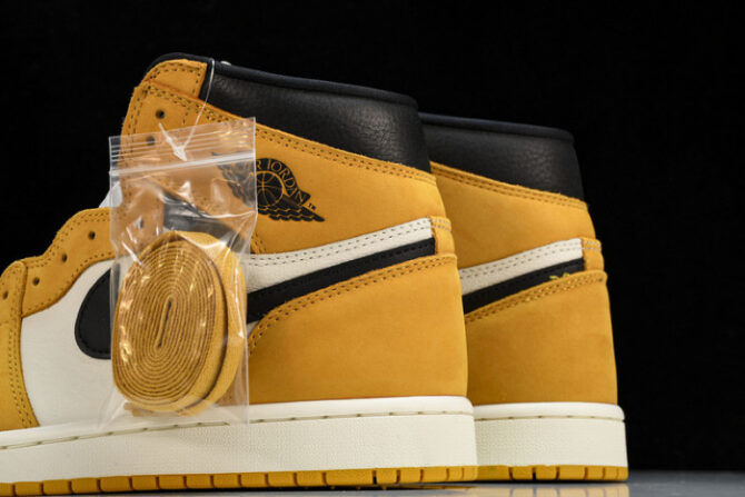 Jordan 1 Retro High Yellow Ochre 555088-109 - Image 6