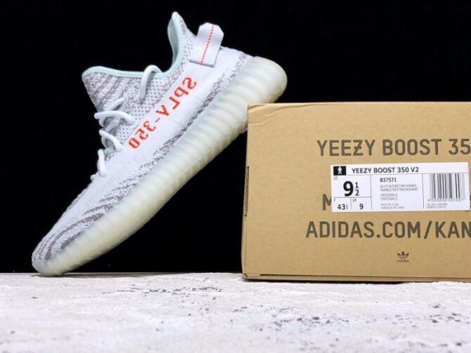 Adidas Yeezy Boost 350 V2 Blue Tint B37571 - Image 6