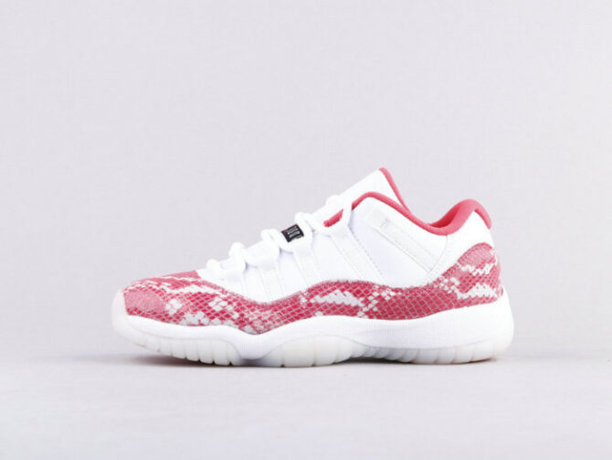 Air Jordan 11 Retro Low "Pink Snakeskin" AH7860 106