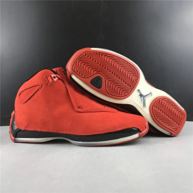 AIR JORDAN 18“ RED SUEDE” AA2494-601 - Image 8