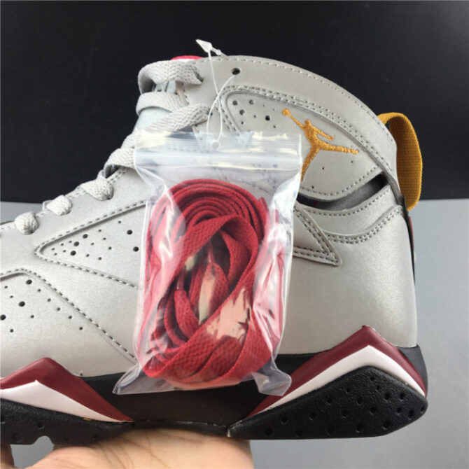 AIR JORDAN 7 “REFLECTIVE CARDINAL” BV6281-006 - Image 3