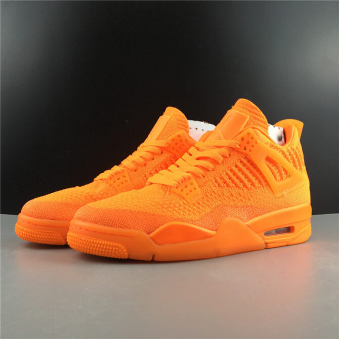 AIR JORDAN 4 FLYKNIT “TOTAL ORANGE” AQ3559-800 - Image 2