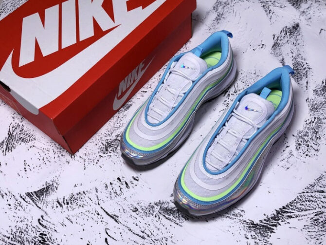 Air Max 97 UL 17 SE White Hologram Blue Women Running BV6670-101 - Image 9