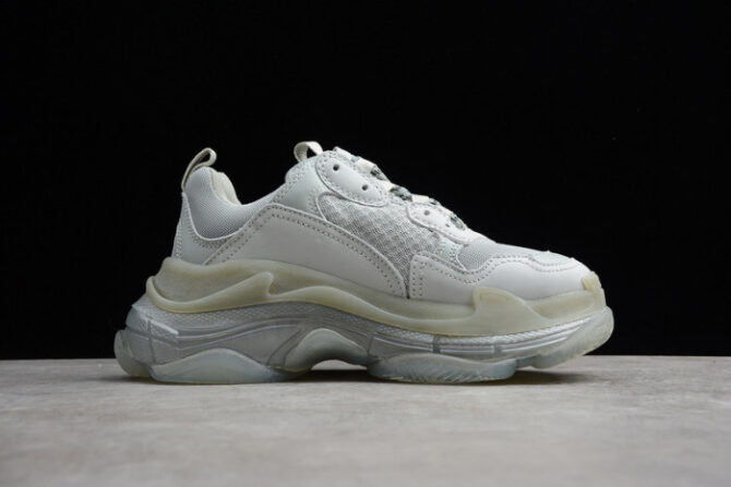 BLCG Triple S Clear Sole Grey-White 544351 W09O1 1705 - Image 6